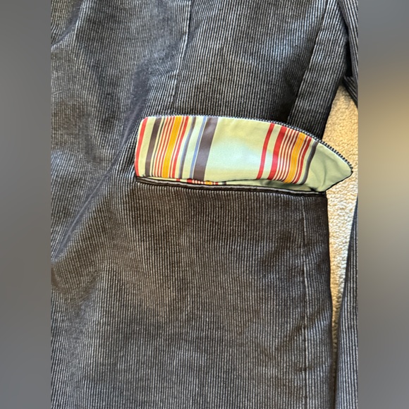 Robert Graham Navy Corduroy Men's Blazer, Size 48L - Picture 5 of 15